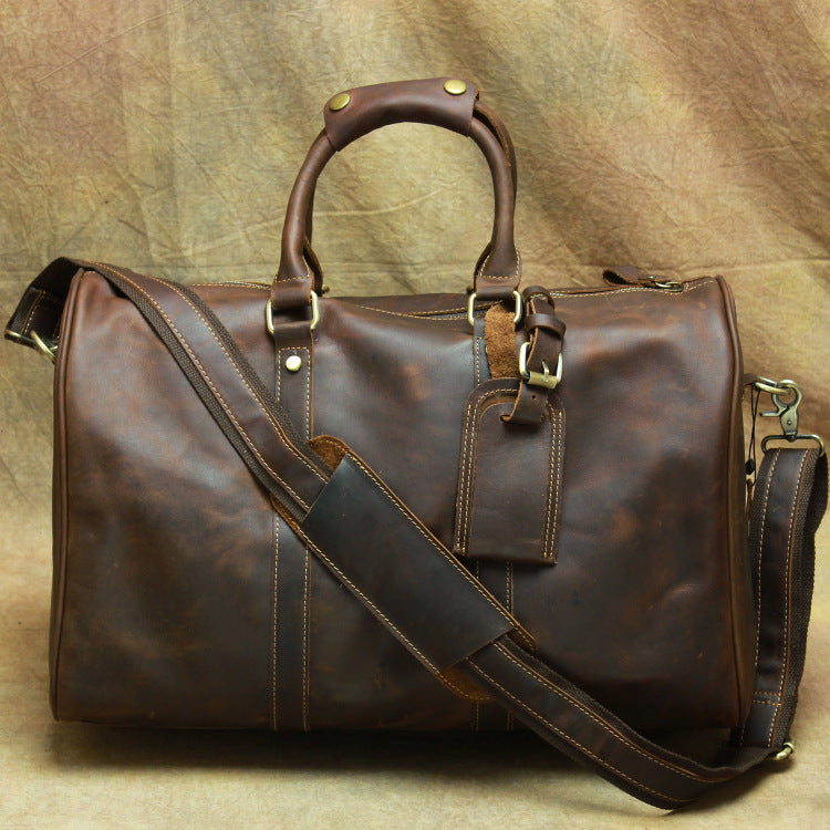 Men's Vintage Hand Travel Luggage Bag