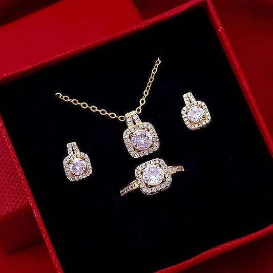 Zircon Necklace Set