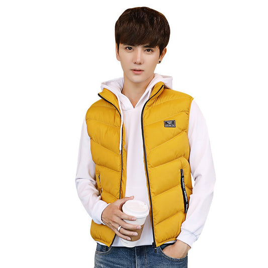 Loose large size casual men's vest vest