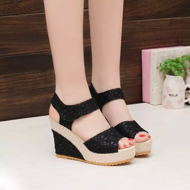 Flat Bottom High Heel