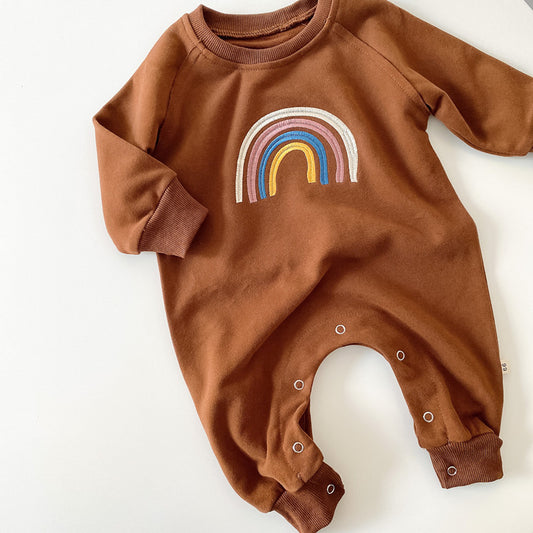 One-Piece Rainbow Baby Romper