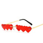 ^6 Hearts Glasses