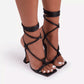 Lace Up High Heels