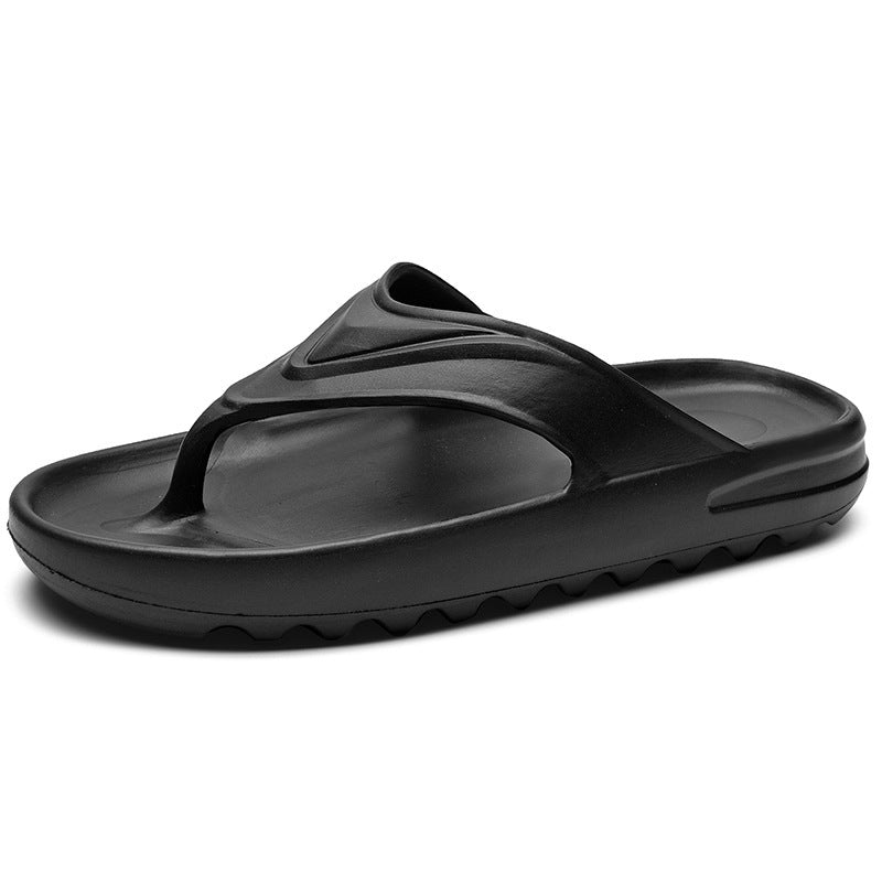 Cross-Border New Coconut Slippers Male Kanye Co-Branded Men'S Flip-Flops Outer Wear Home Casual Platform Beach Shoes