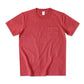 Round Neck Pocket Short Sleeve Men's And Women's T-shirts