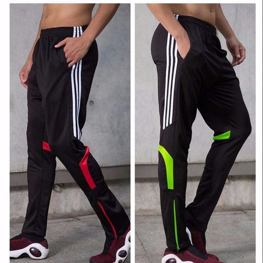 Spring And Autumn Thin Leg-Cutting Football Training Pants