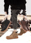 Non-Slip Men's Trendy Shoes Lace-Up Cotton Shoes