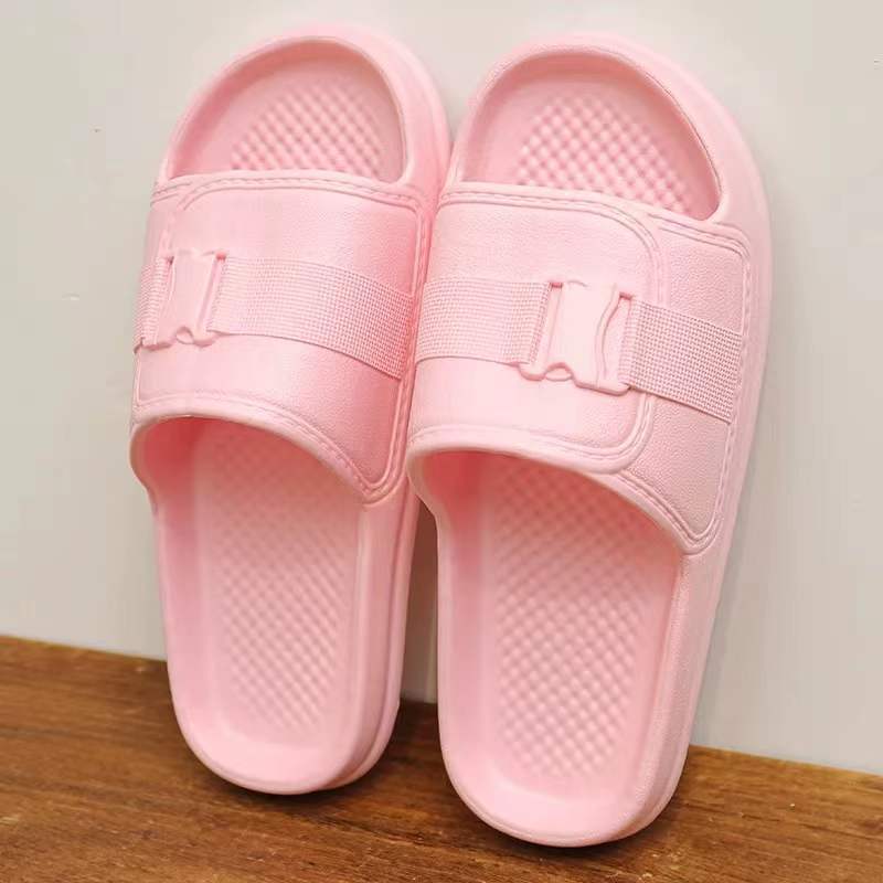 Men's And Women's Non-slip Thick Bottom Couple Mute Slippers