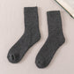 Winter Warm Wool Socks Men Thickened Fleece Lined