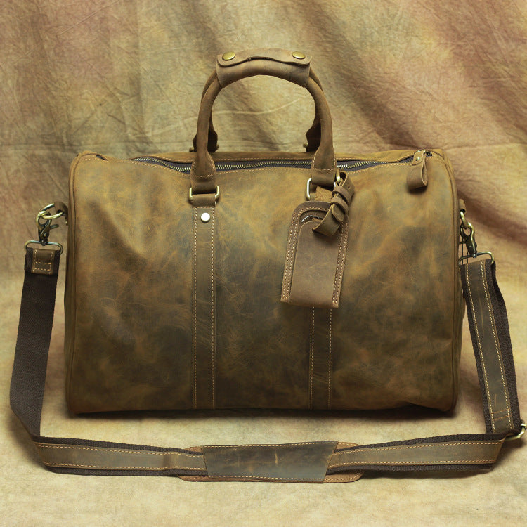 Men's Vintage Hand Travel Luggage Bag