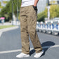 Spring And Autumn Cotton Sports Overalls Men's Plus Sizes Pants