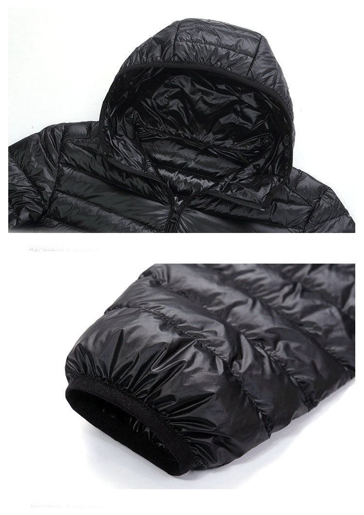 Fashionable And Simple Men's Lightweight Down Jacket