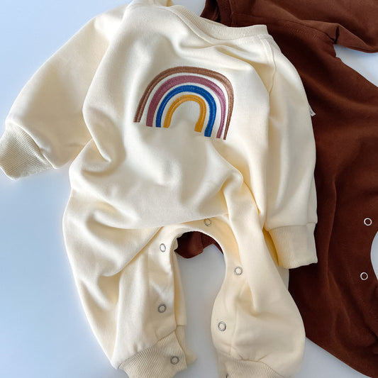 One-Piece Rainbow Baby Romper