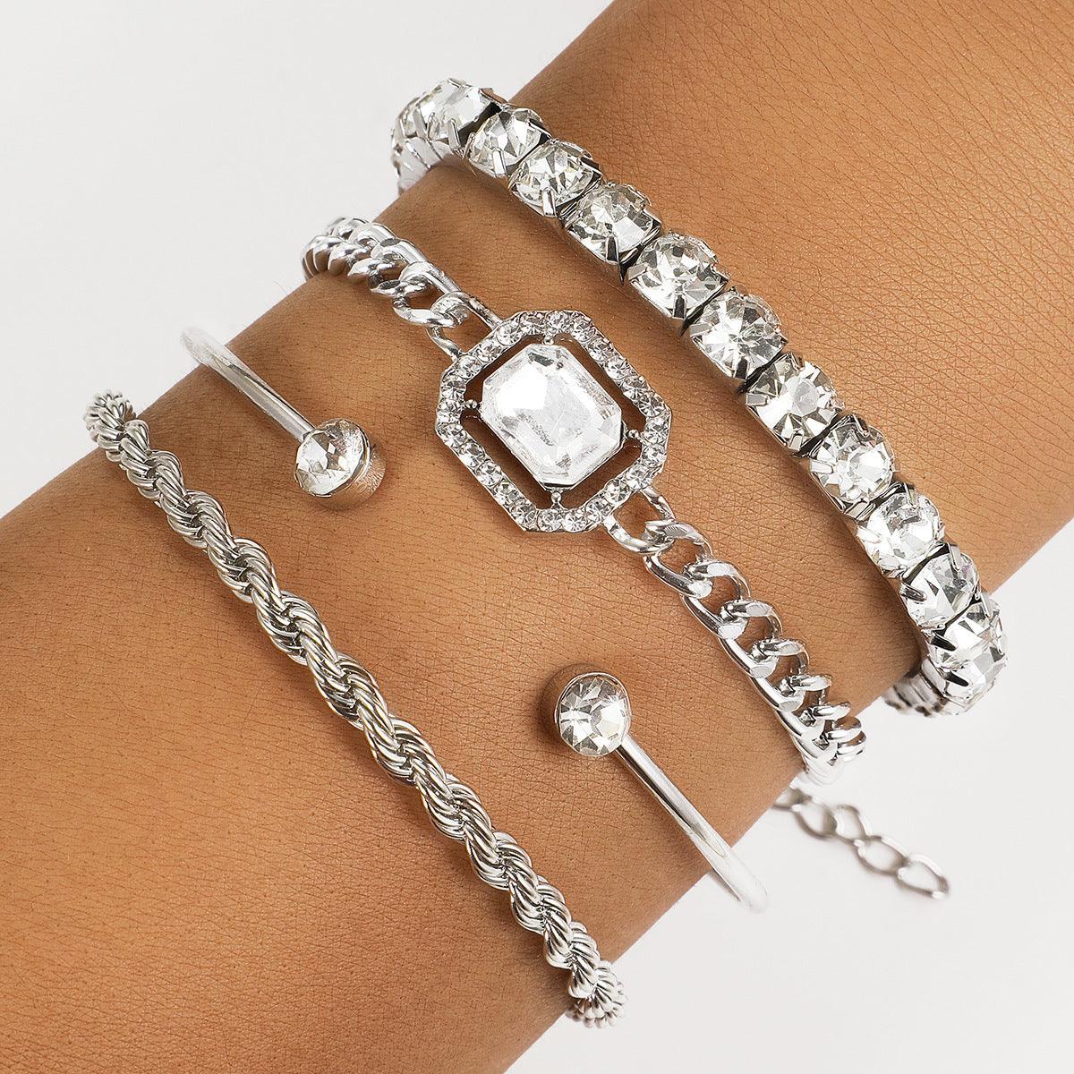 Crystal Bracelet Set