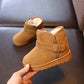 Plush Thickening Warm And Non-slip Boys' Cotton Boots