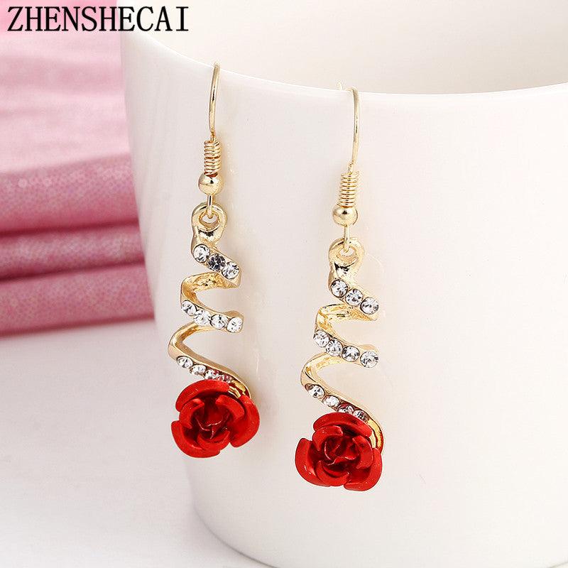 Rose Earrings