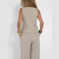 Vest Suit V-neck