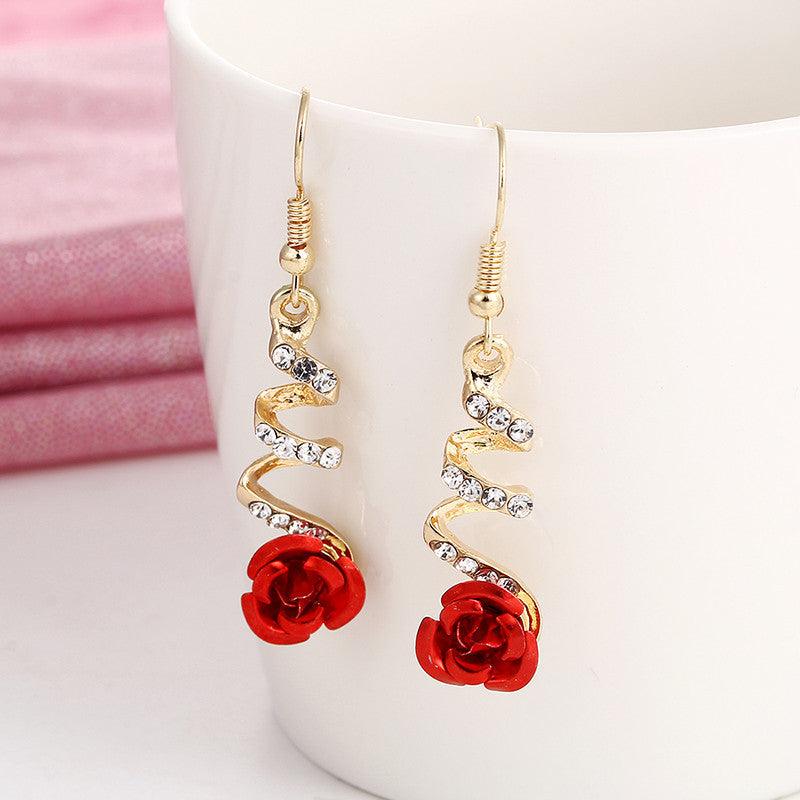 Rose Earrings