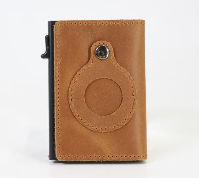 LEATHER AIRTAG WALLET