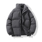 Cotton-padded Coat Stand Collar Cotton-padded Jacket Couple Wear Warm