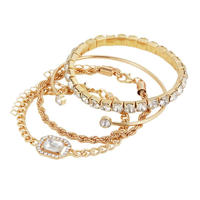 Crystal Bracelet Set