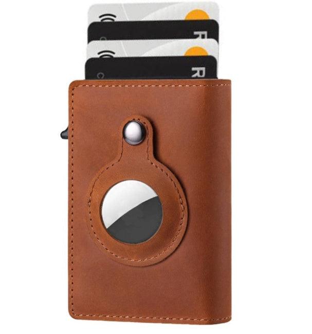 LEATHER AIRTAG WALLET