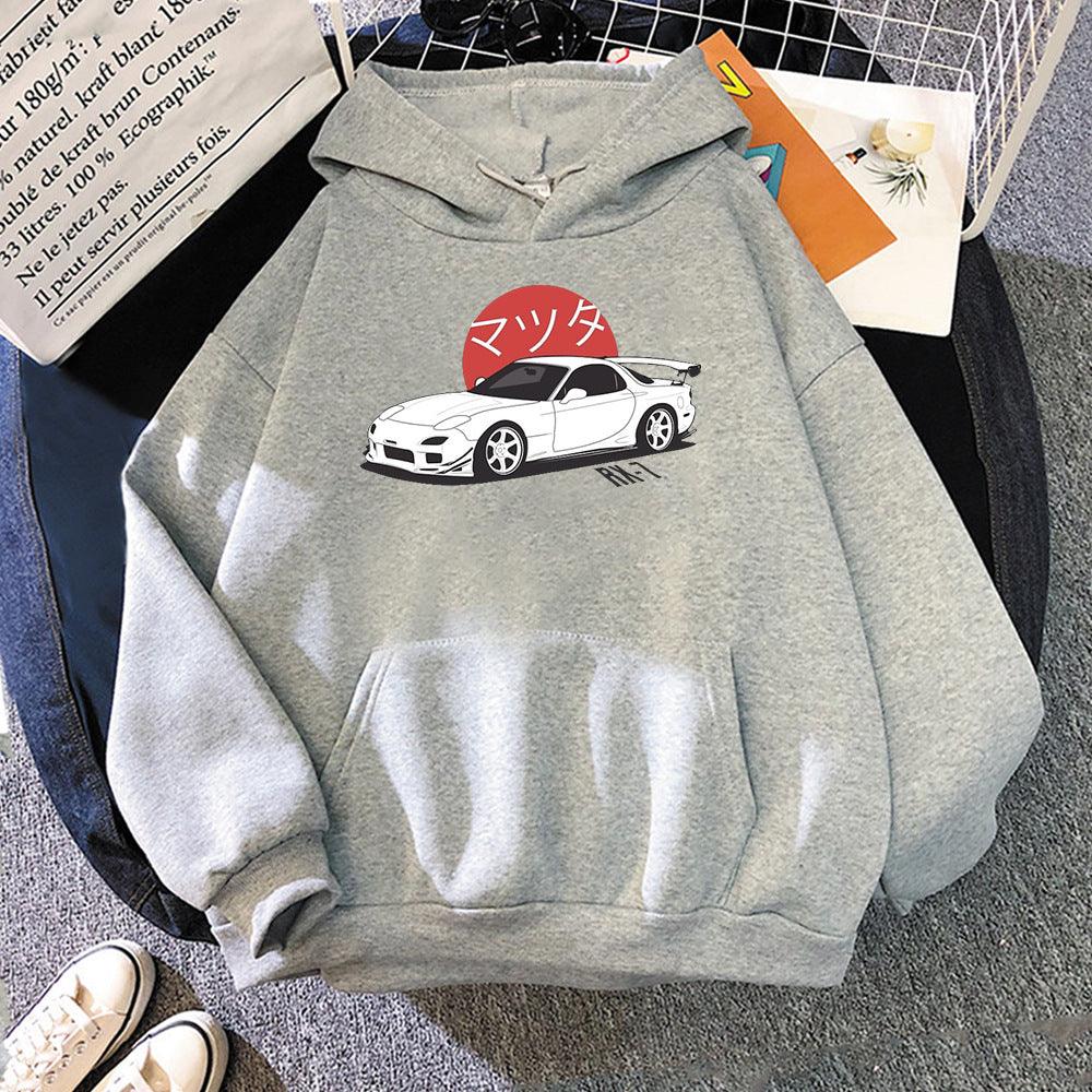 Car Print Hoodie