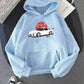 Car Print Hoodie