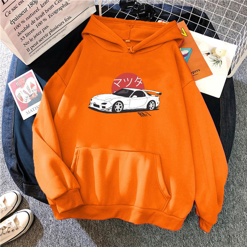 Car Print Hoodie