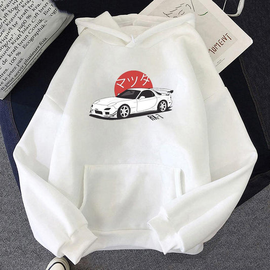 Car Print Hoodie