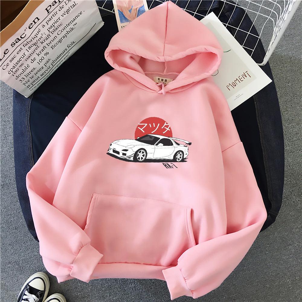 Car Print Hoodie