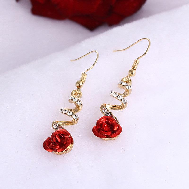 Rose Earrings