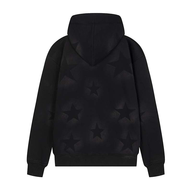 Street Trend Y2g Gothic Punk Hip Hop Fashion Zipper Hooded Sweatshirt