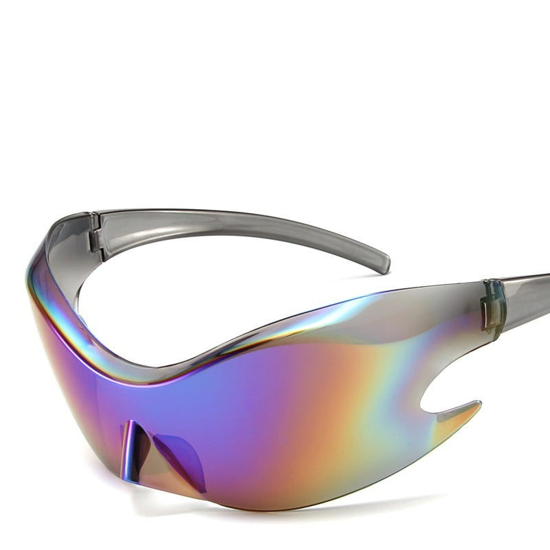 Technology Sense Future Style Y2g Sunglasses Rimless One-piece Men And Women