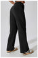 Waist-tied Fleece-lined Warm And Loose Straight Wide Leg Outdoor Leisure Sports Pants