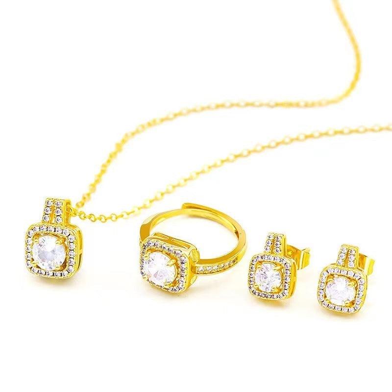 Zircon Necklace Set