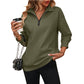 Half Long-sleeve Zipper Sweatshirt Y2g Fashion Pullover Fleece Sweater