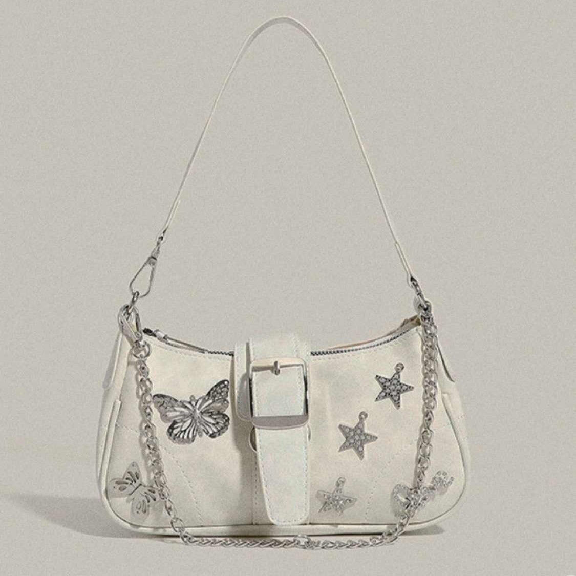 Original Hot Girl Shoulder Butterfly XINGX Y2g Special-interest Design Small Bag