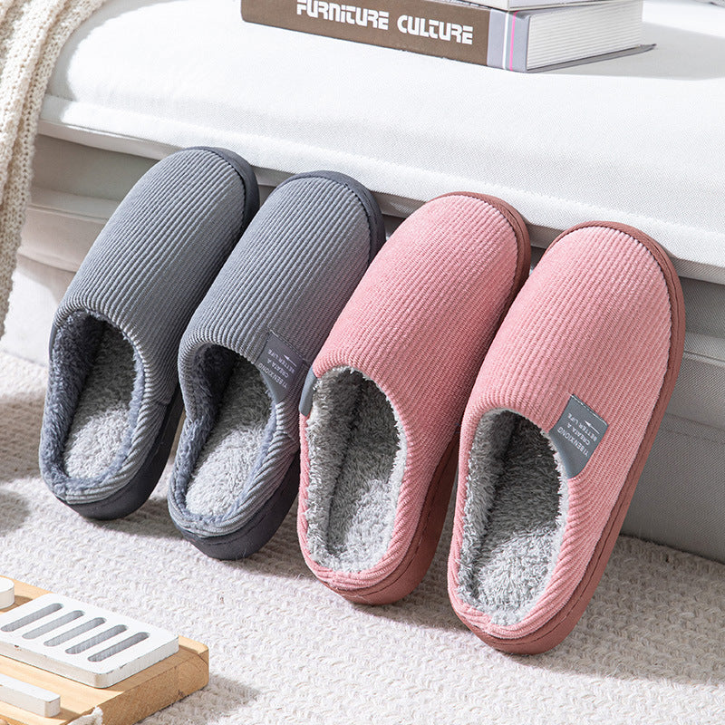 Winter Indoor Warm Cotton Slippers