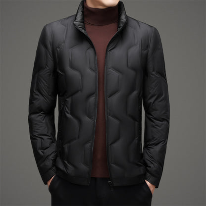 Winter Thin Stand-up Collar Down Jacket Coat