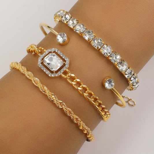 Crystal Bracelet Set