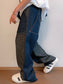 Retro Distressed Loose Jeans