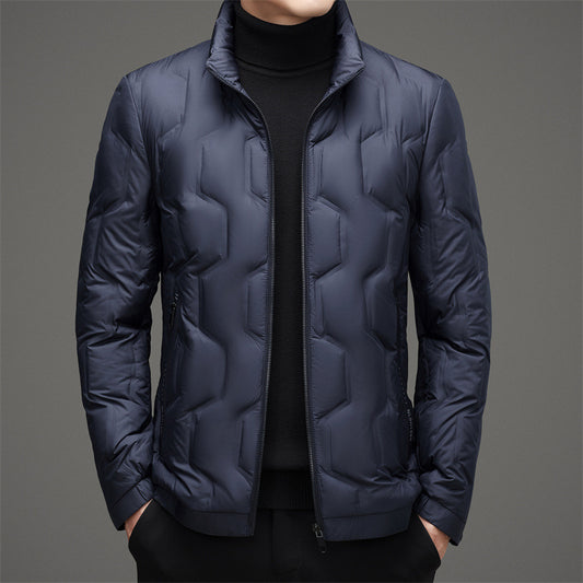 Winter Thin Stand-up Collar Down Jacket Coat