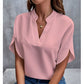 Chiffon V-neck