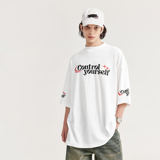 Control Yourself printed T-Shirt