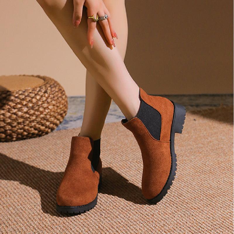 Chunky Heel Boots