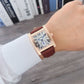 Square Quartz Watch Tank Men